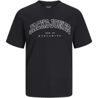 Jack & Jones T-skjorte - JjeCaleb - Black - - 8 år (128) - T-skjorte