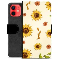 Mtp Products iPhone 12 mini Premium Lommebok-deksel - Solsikke