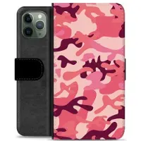 Mtp Products iPhone 11 Pro Premium Lommebok-deksel - Rosa Kamuflasje