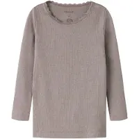 Name it Basic Langermet Topp