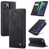 CASEME iPhone 16 013 Series Lommebok-deksel - Svart