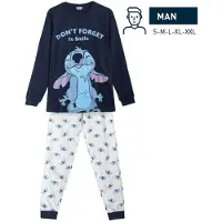 Cerda Stitch Stitch Pyjamas Med Lange Ermer