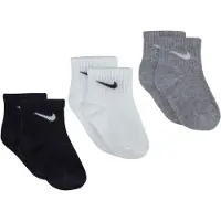 Nike Sokker - 3-pack - Svart/Hvit/Grå Melert - - 16/17 - Sokker