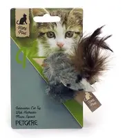 Kitty Play Squeaking grey bird