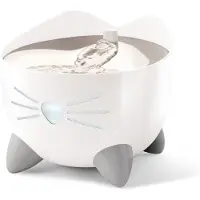 Catit Pixi Smart Fountain, Cat Fountain, Rustfri stålskål, 2L, 21x21x19 cm