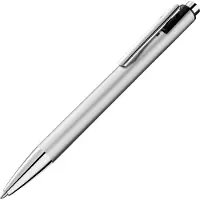 Pelikan Kugelschreiber Snap Metalic K10 Silber im Etui, Klips, Uttrykkbar kulepenn med hengefeste, Blå, 1 stykker, Medium