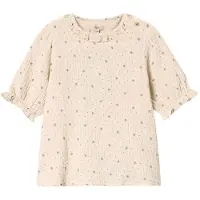 Fliink Blooming Bluse Sandshell (116 / 6 år)