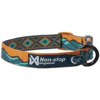 Non-Stop Dogwear Trail Quest Collar Teal/oak - Rachel Pohl Signature edition