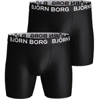 Björn Borg Sports Bokser 2-pakke Svart Størrelse
