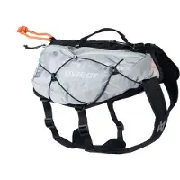 Non-Stop Dogwear Trail Light Dog Backpack Glacier Gray