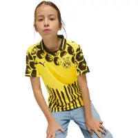 Puma KIDSUPER x BORUSSIA DORTMUND Jersey Youth, Clothing, Faster Yellow/Black, 7-8Y