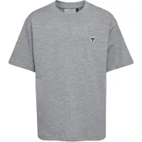 Hummel T-skjorte - hmlJR - Grey Melange - - 4 år (104) - T-skjorte