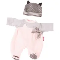 Götz Dukkeklær - Jumpsuit - 30–33 cm - Koselig CAT - - OneSize - Dukkeklær
