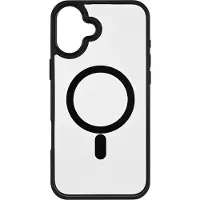 Onsala Collection Mobildeksel Bumper MagSeries svart/klar – iPhone 16 Plus