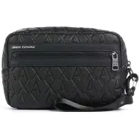 Armani Exchange for man. XM001272AF12133UC001 Embossed bag black (OSFA), Casual, Polyester