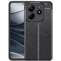 Mtp Products Xiaomi Redmi Note 14 5G Slim-Fit Premium TPU-deksel - Svart