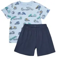 Minymo T-shirt+Short Set AOP Skyway (122 / 7 år)