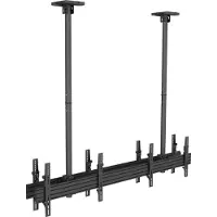 Multibrackets M Pro Dual Side MBC2X1U2 - Brakett - aluminium, stål - svart - skjermstørrelse: 32-65 - takmonterbar