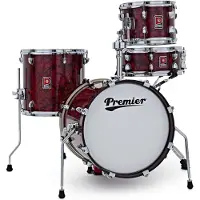 Premier Artist Heritage 16" 4-stk Sargpakke Burgundy Pearl