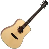 Tanglewood TS5 Strada Dreadnought Acoustic Guitar Open Pore Natural Satin