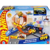 Hot Wheels Bilbane - City Super Police Stasjon - - OneSize - Bilbane