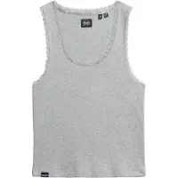 Superdry Vintage Lace Trim Ermeløs T-skjorte