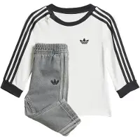 Adidas Originals Denim Long Sleeve Tee Sett