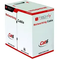 Techly Utp Cat6-spole Nettverkskabel 305 M