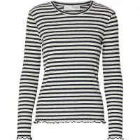 Selected Anna Stripe Langarmet T-skjorte