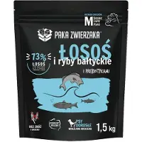 Paka Zwierzaka Syvende Himmel Laks Med Baltisk Fisk M Hundefor 1.5kg