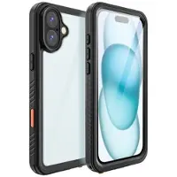 Mtp Products iPhone 16 Plus Redpepper FS IP68 Vanntett Deksel - Svart