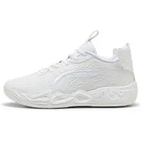 Puma MB.04 Lo Ice White Basketball Shoes Unisex, Shoes, White/Sun Struck, 53.5
