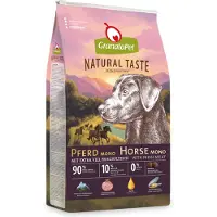 Granatapet Natural Taste Monoprotein Hest - Sparepakke: 2 x 12 kg