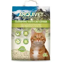 Arquivet klumpende kattesand med tofu - 6 L