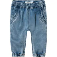 Name it Bukser - Noos - NbfRose - Medium+ Blue Denim - - 68 - Bukser - bomull