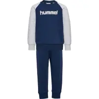 Hummel Joggedress - HmlMini - Dress Blues - - 4 år (104) - Joggedress