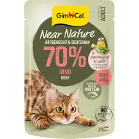 GimCat Near Nature 16 x 85 g - Okse