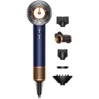 Dyson Supersonic Nural hårføner - Straight+Wavy (Prussian blue / Rich copper)