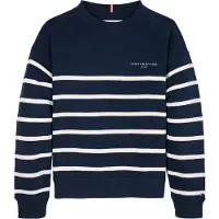 Tommy Hilfiger Collegegenser - Mini Korporasjon - Dark Natt Navy - - 12 år (152) - Collegegenser