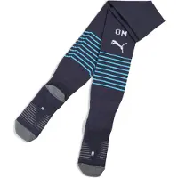 Puma Olympique de Marseille 25/26 Socks Men, Clothing, Navy/Luminous Blue, 31-34