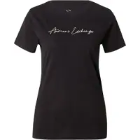 Armani Exchange for woman. XW000839AF10356MC021 T-shirt Regular Fit black (S), Casual, Cotton, Short sleeve