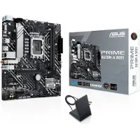 Asus PRIME H610M-A WIFI - Hovedkort - micro ATX - LGA1700-sokkel - H610 Chipset - USB 3.2 Gen 2, USB 3.2 Gen 1 - Gigabit LAN, Wi-Fi, Bluetooth - innbygd grafikk (CPU kreves) - HD-lyd (8-kanalers)