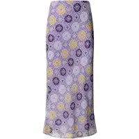 Pepe Jeans for woman. PL901233 Luly lilac skirt (XS), Casual, Purple, Polyester
