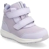 Viking Støvler - Sprett Glitter Mid WP 2V - Lilac - - 34 - Støvler