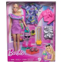 Mattel Barbie Fashionista Dukke 3 Kveldsantrekk