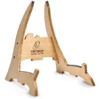 Ortega OWGS-2 Wooden Guitar Stand Natural Bright