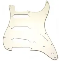 Fender 11-hulls Moderne Stratocaster Plekterbrett S/S/S Pergament