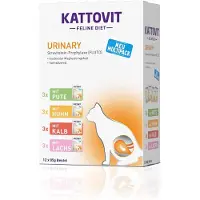 Kattovit Urinary Poser 12 x 85 g - Miks (4 Sorter)