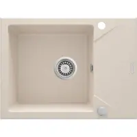 Deante Zqj Granittvask Med 1 Kum Og Avrenningsfelt 511a