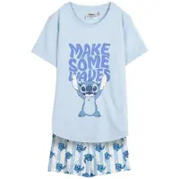 Disney Stitch Kortskjortet Pyjamas-t-skjorte